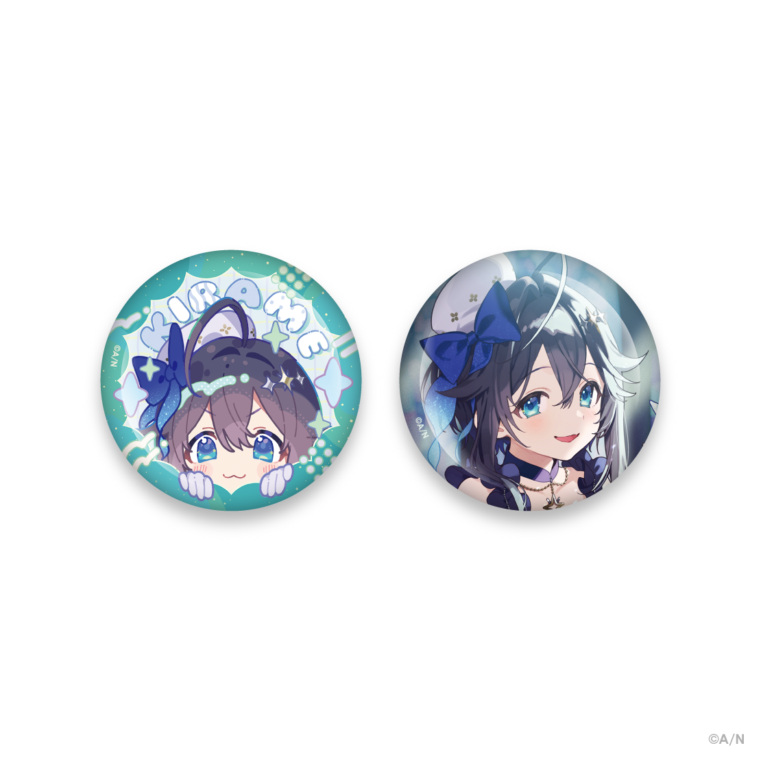 【オリジナルグッズ】空星きらめ 缶バッジセット