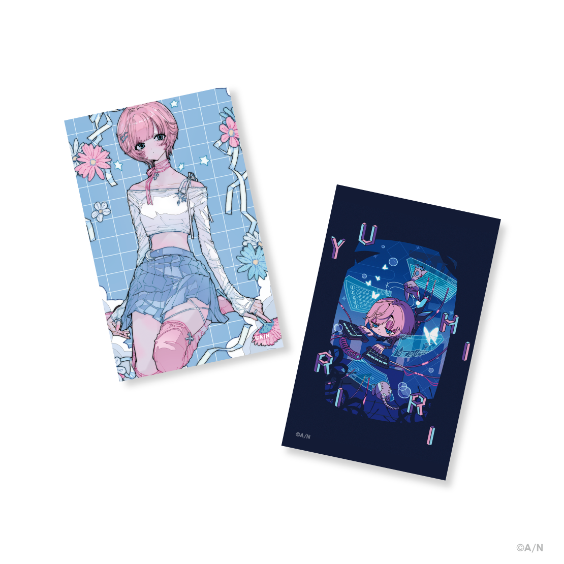 【オリジナルグッズ】チェキ風カードセット 【夕陽リリ 8th Anniversary】