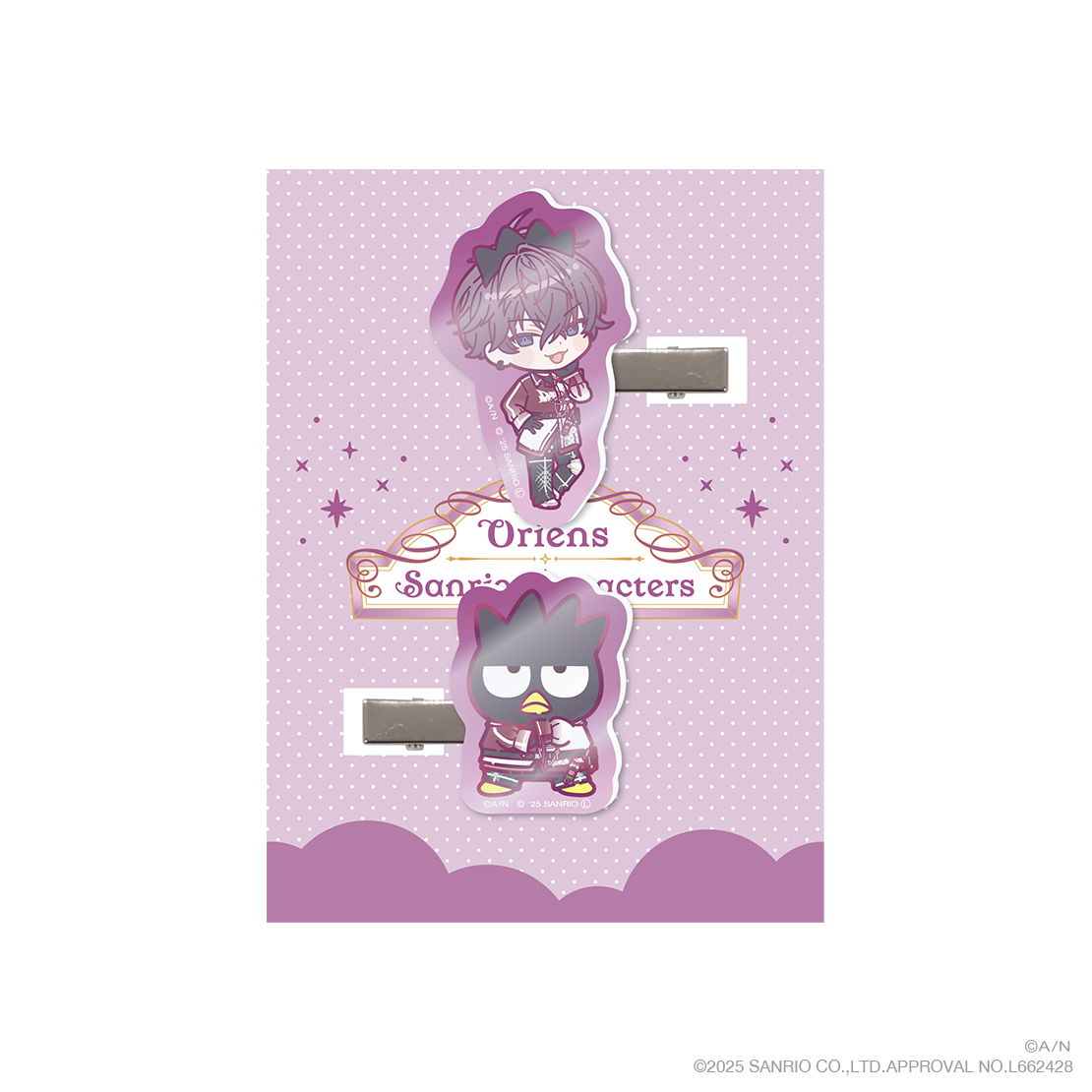 【Oriens×サンリオキャラクターズ】ヘアクリップ
