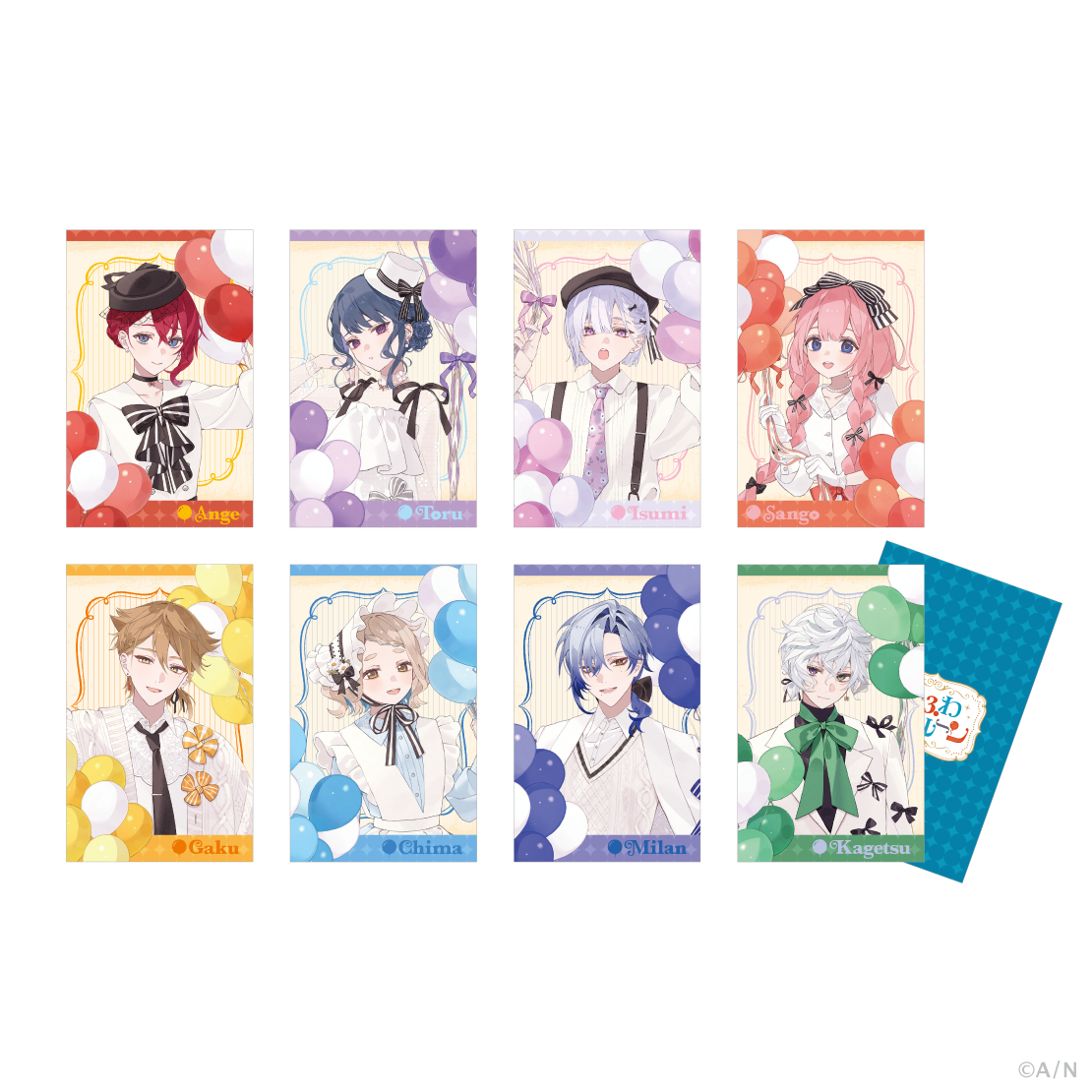 【ふわふわバルーン】ランダムフォト風カード