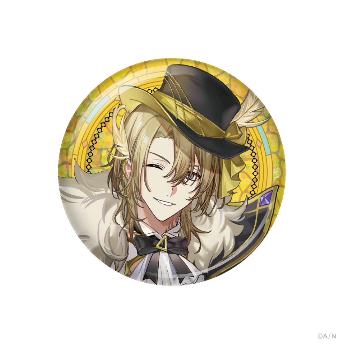 【Bewitching MASQUERADE】ホログラム缶バッジ