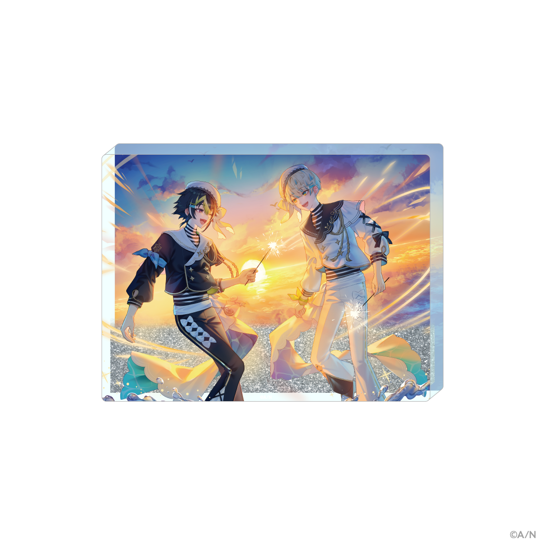【THE BOOM】グリッターアクリルブロック