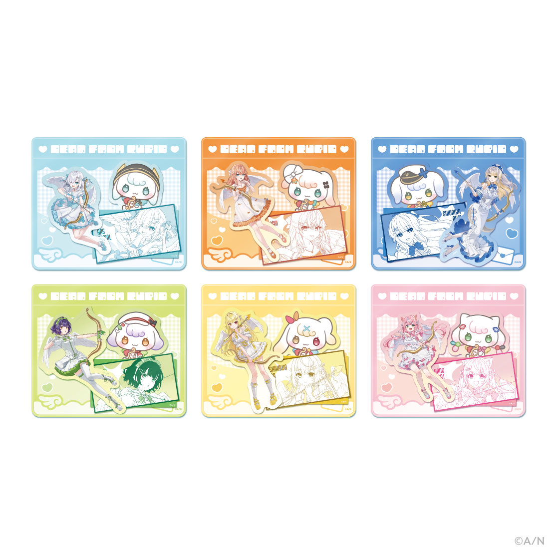 【ディア フロム キューピッド】ステッカーセット