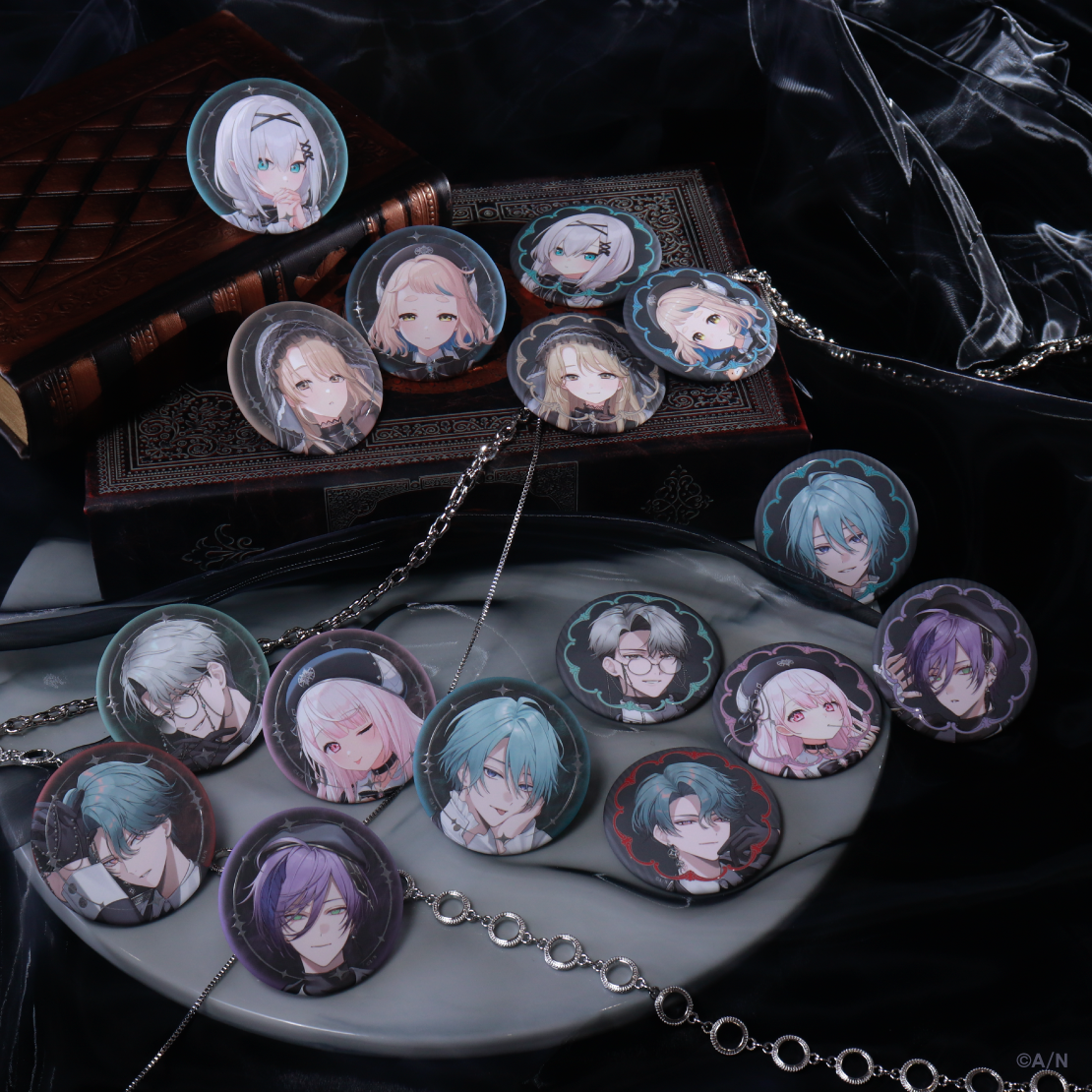 【Haunted School】缶バッジセット