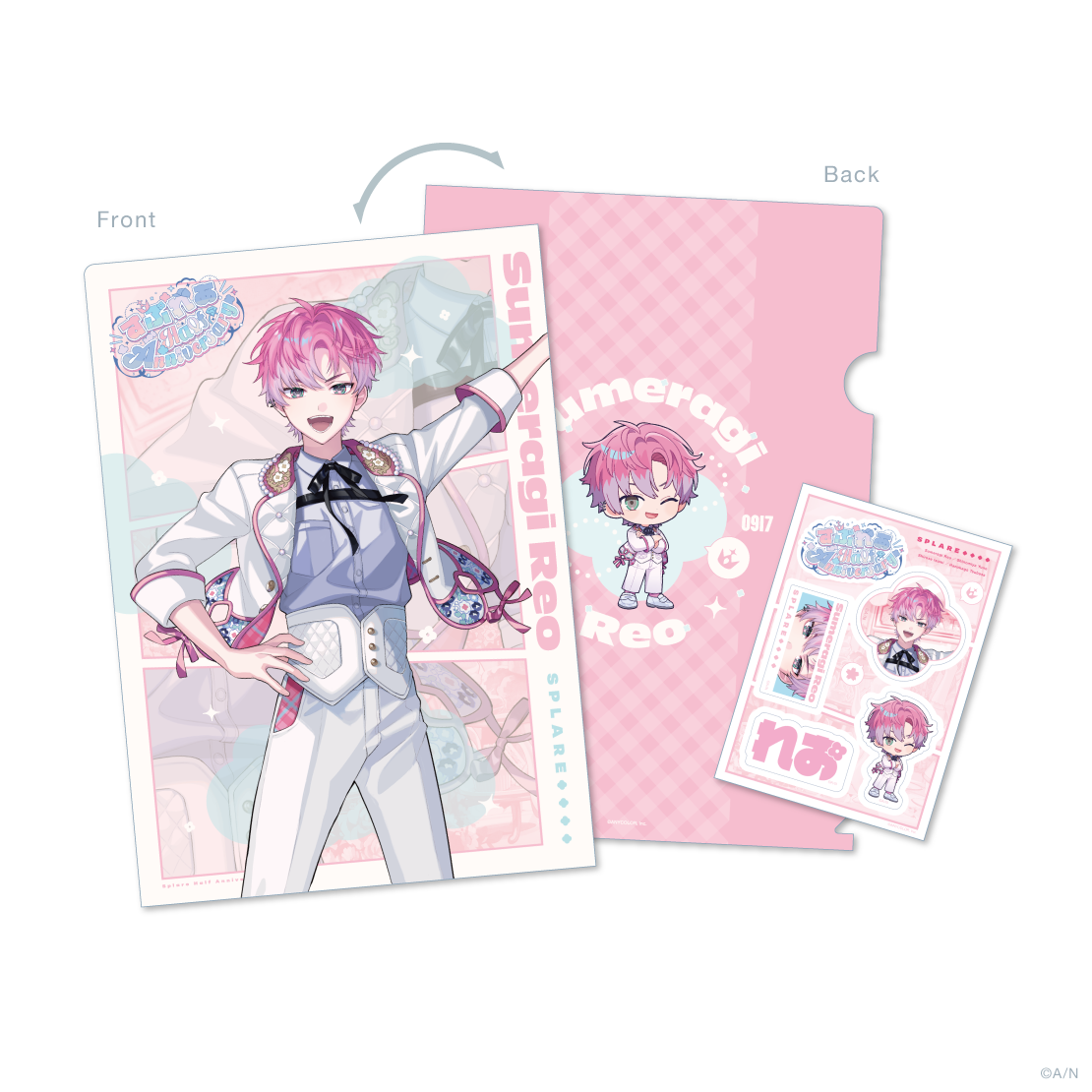 【すぷれあ Half Anniversary】クリアファイル＆ステッカーセット