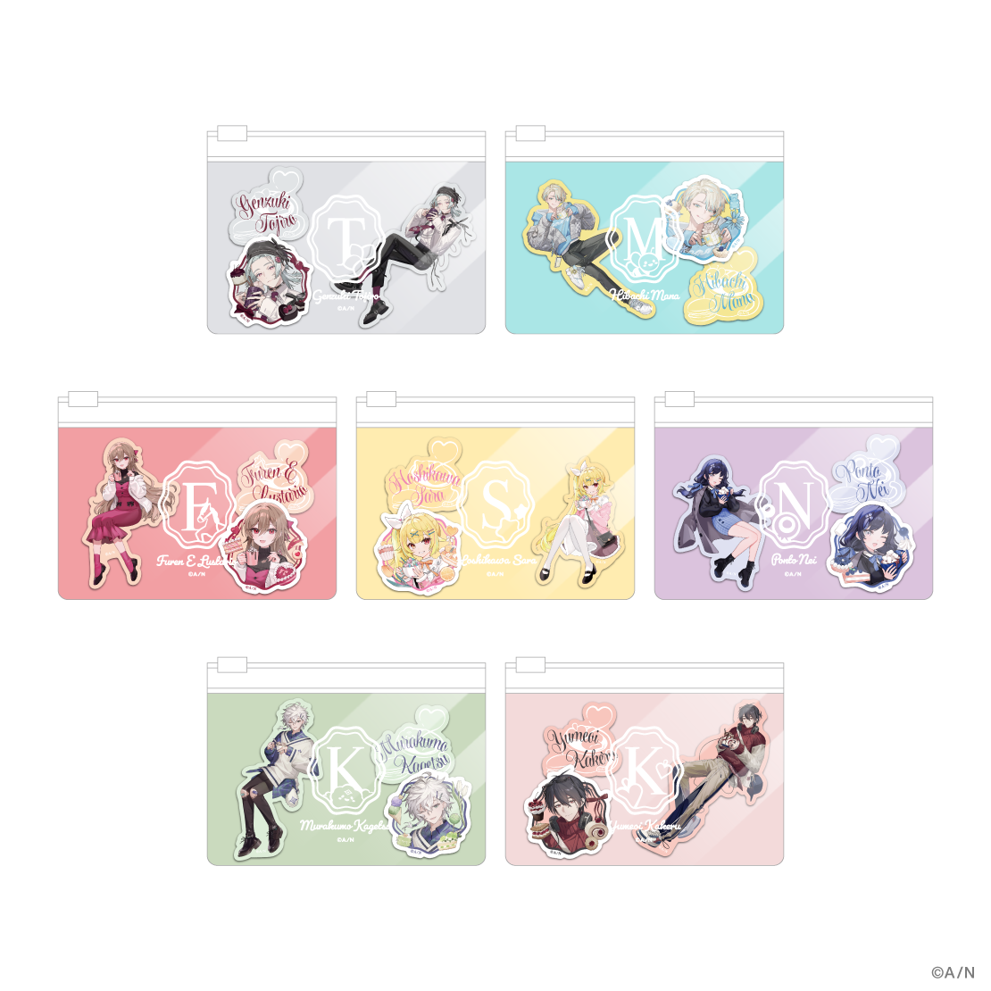 【Sweet Floaties】ステッカー＆スライダーケースセット