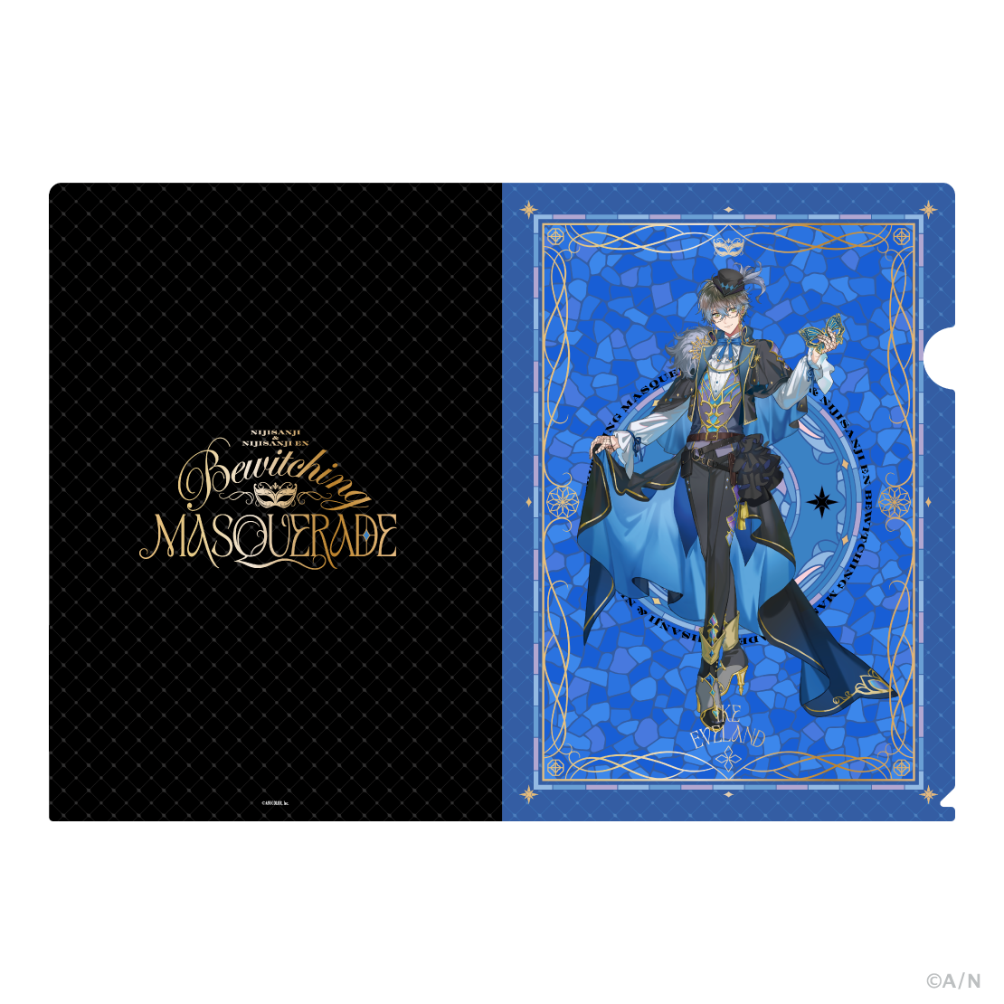 【Bewitching MASQUERADE】箔押しクリアファイル