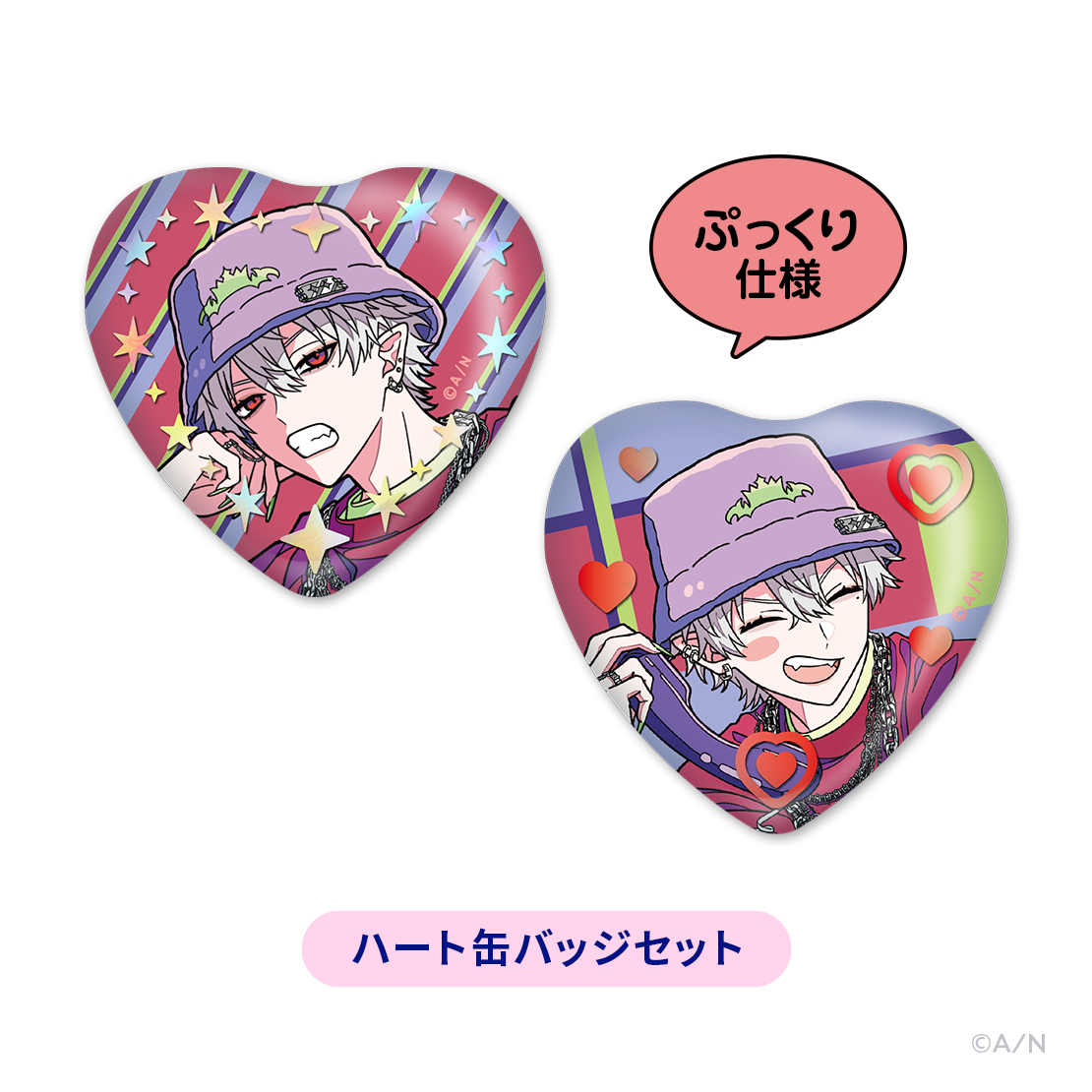 【Choose your favorite】缶バッジセット