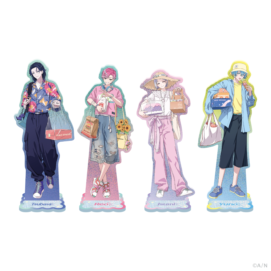 【ぽっぴん！すぷれあ】ホログラムアクリルスタンド