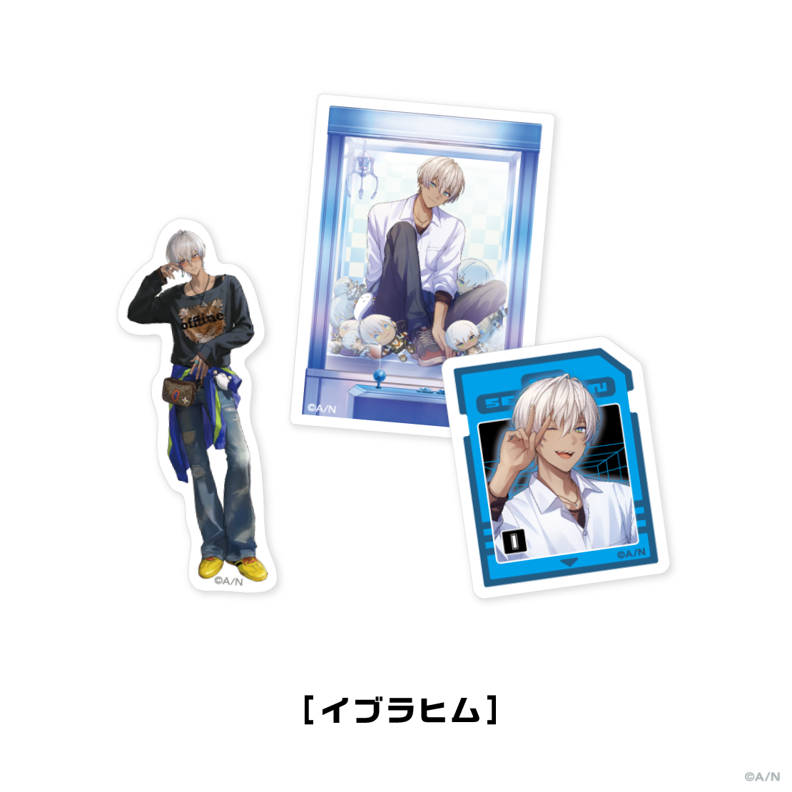 【VSせめよん】ステッカーセット