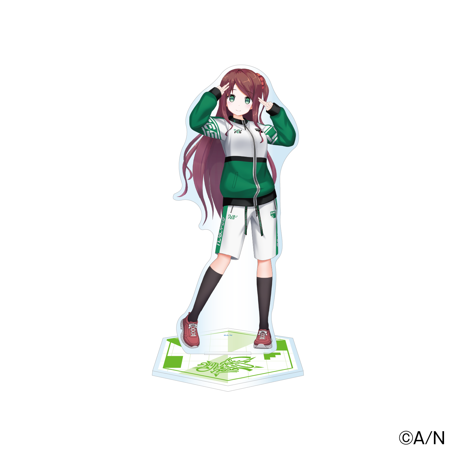 【にじフェス2026】クラスジャージアクリルスタンド グリーン