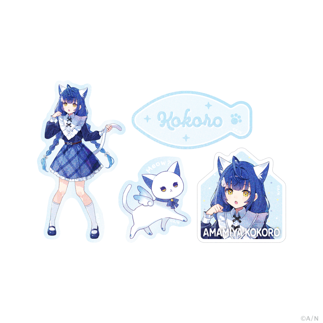 【わんにゃんdays vol.2】クリアステッカーセット