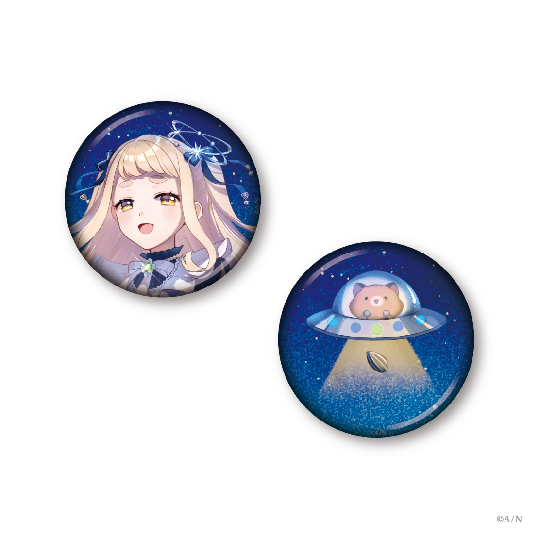 グッズ-バッチ】悪魔執事と黒い猫 アクリルバッジ/3rd