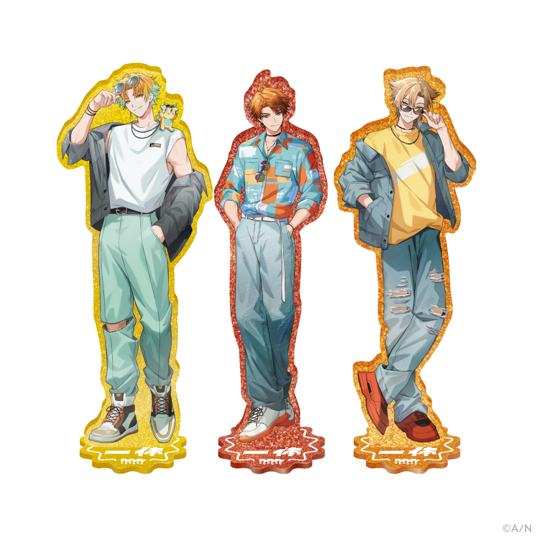 【三ミ一体！！！！！！】ラメアクリルスタンド