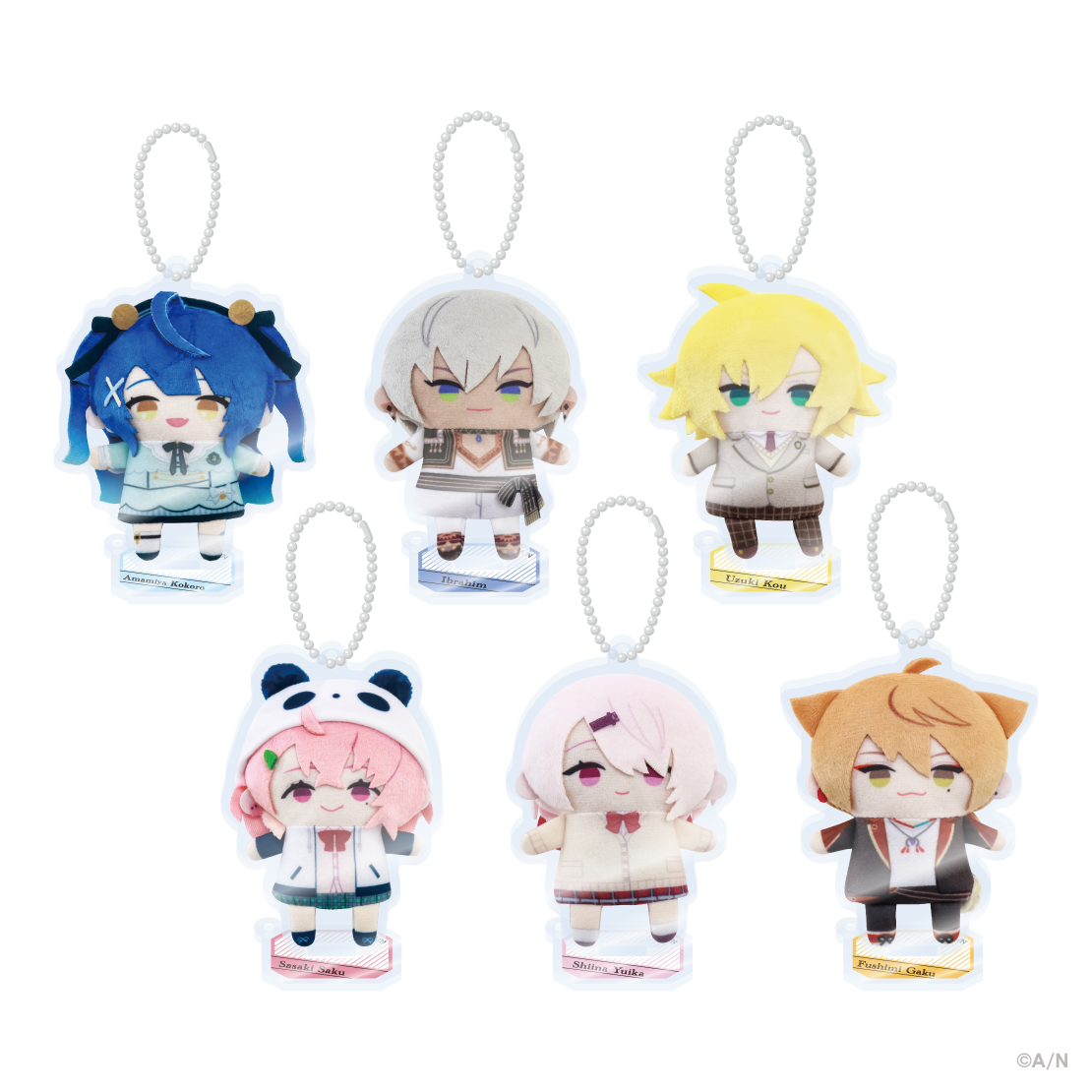 【にじぱぺフォトグッズ Vol.2】アクリルスタンドキーホルダー