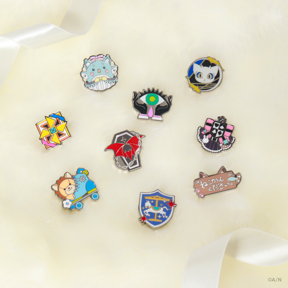 【にじピンバッジコレクション Vol.2】モチーフピンバッジ 珠乃井ナナ