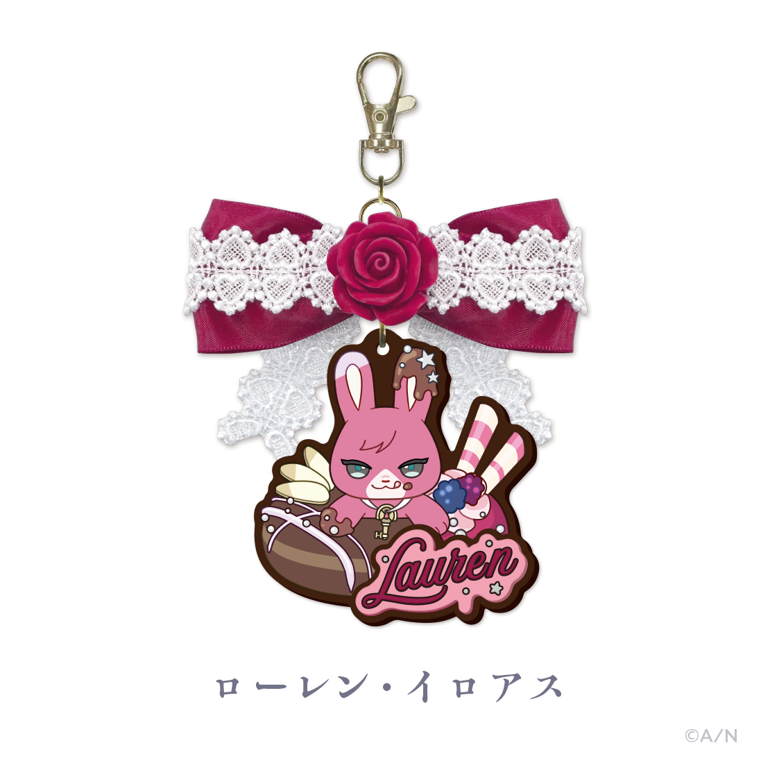 【Rose Valentine】リボンバッグチャーム