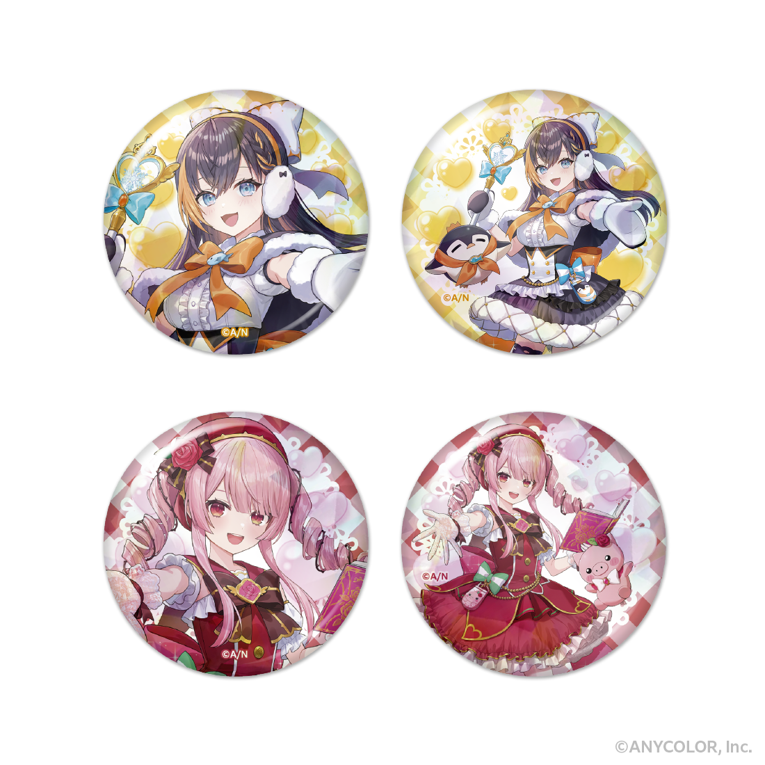【OBSYDIA 4th Anniversary】ホログラム缶バッジ