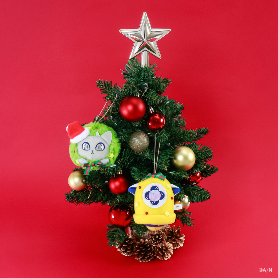 【りとるくりすますぱーてぃー！】オーナメント風マスコット【にじりとる】