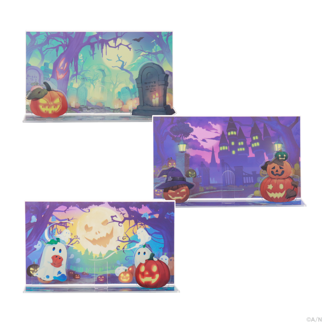 【Halloween Box】アクリルジオラマ 【にじぱぺカスタム】