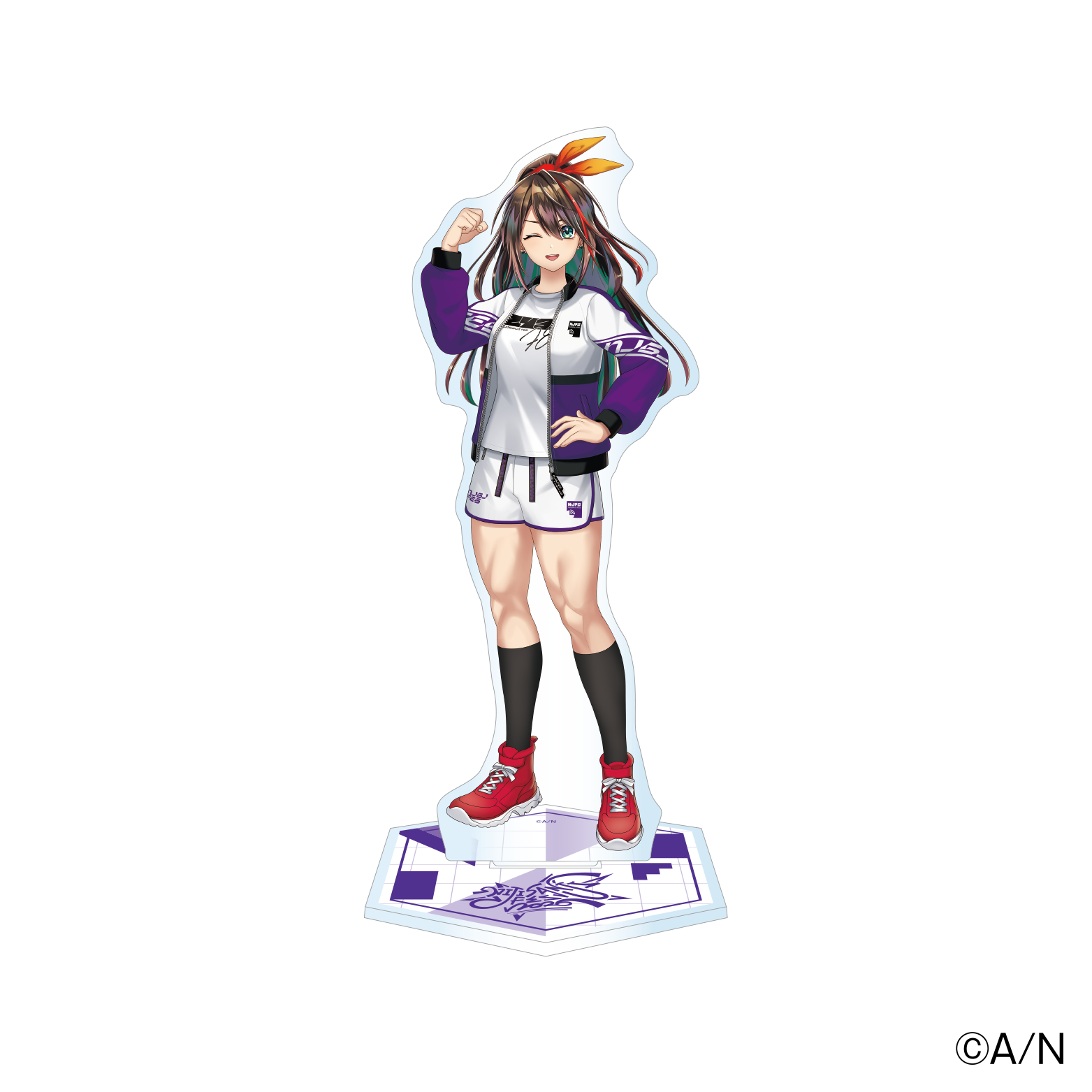 【にじフェス2026】クラスジャージアクリルスタンド バイオレット