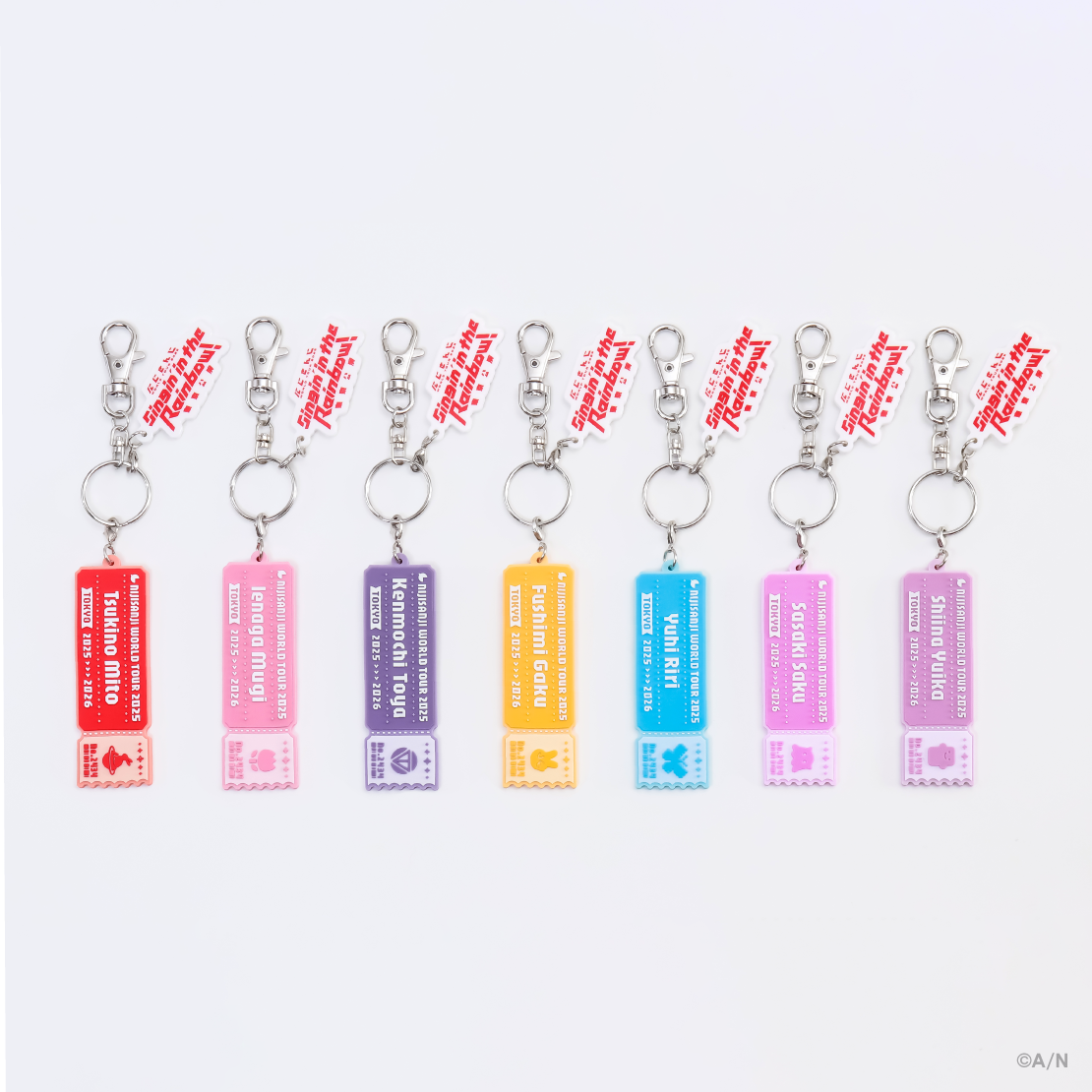 【WORLD TOUR 2025 東京】ラバーキーホルダー