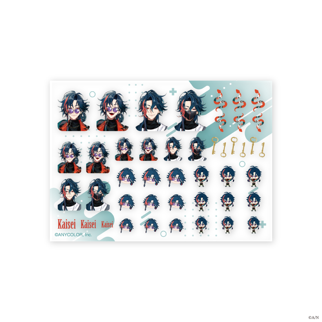 【にじネイル Shiny】シートシール