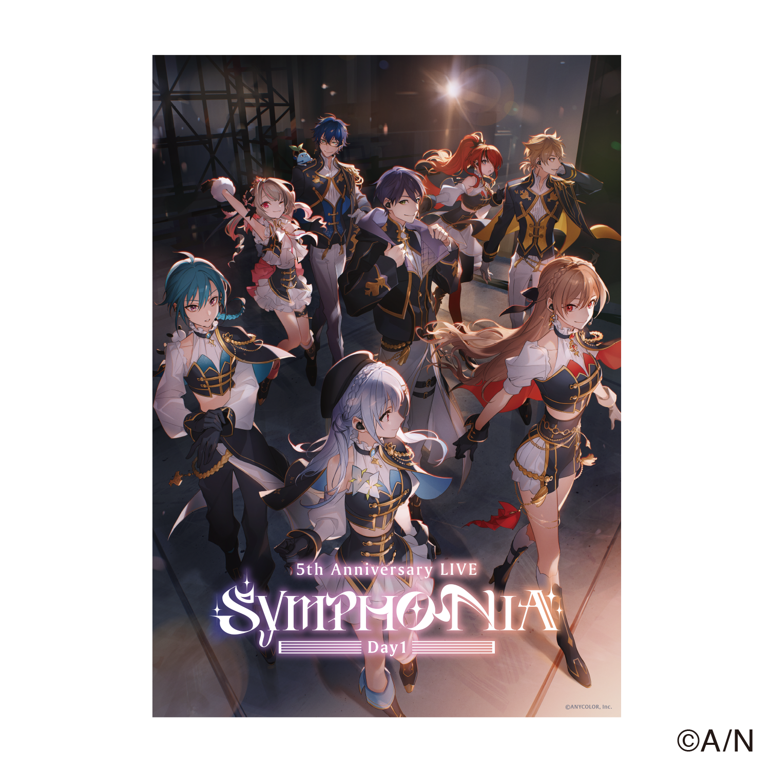 【5th Anniversary LIVE「SYMPHONIA」】B2ポスター【にじフェス2023】