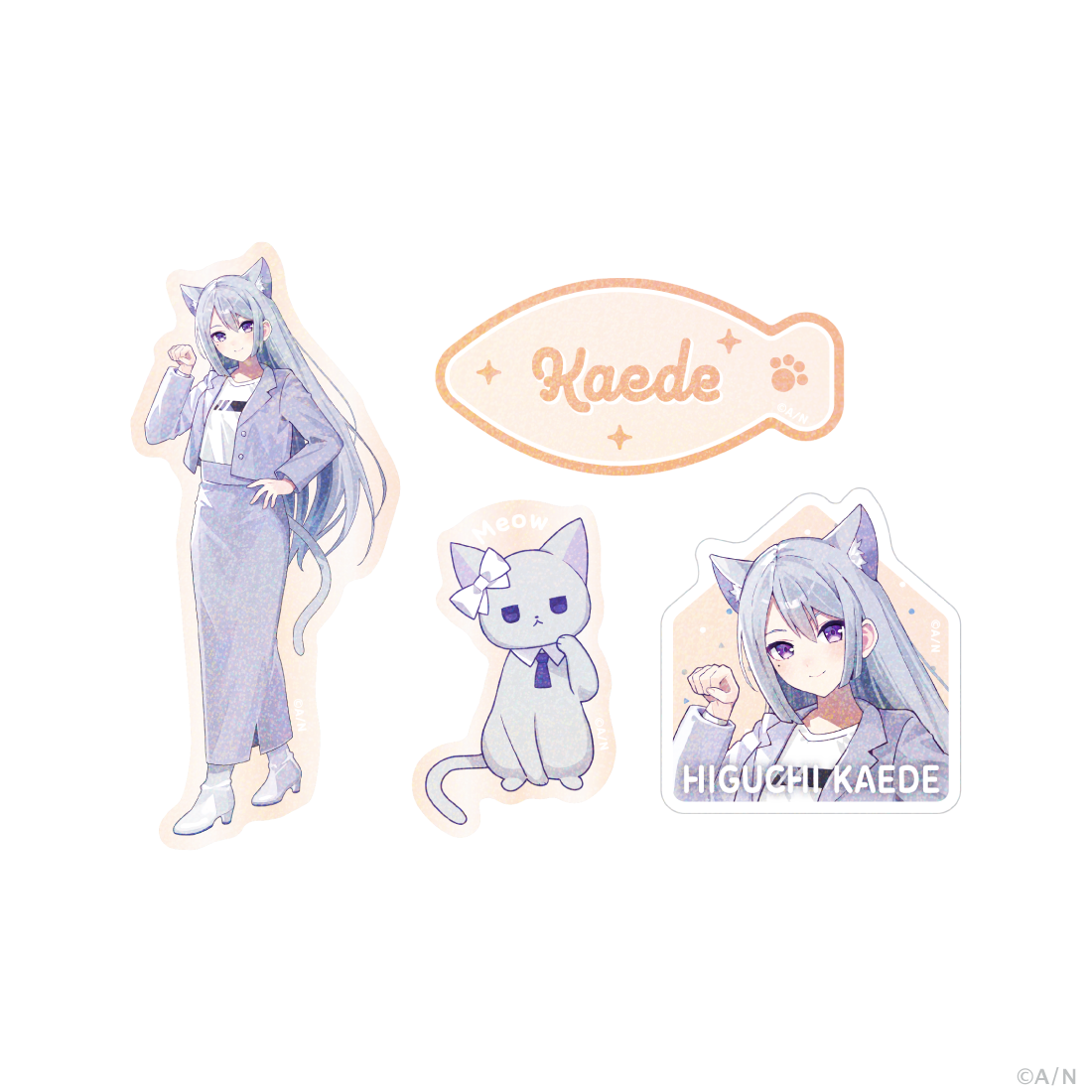 【わんにゃんdays vol.2】クリアステッカーセット