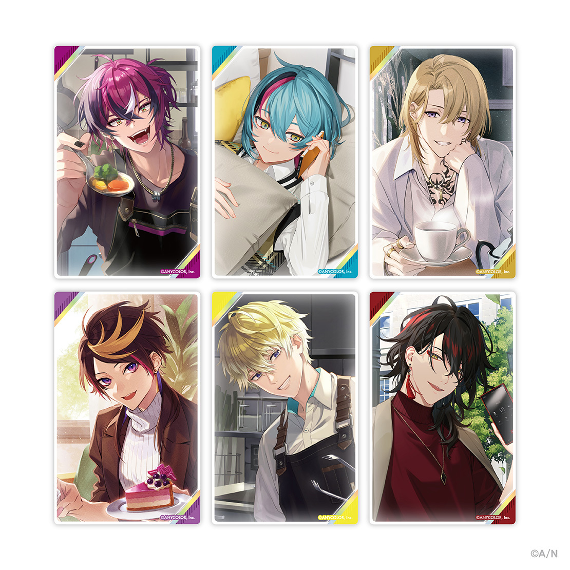 【NIJISANJI EN Acrylic Desk Calendar 2024】 Bグループ