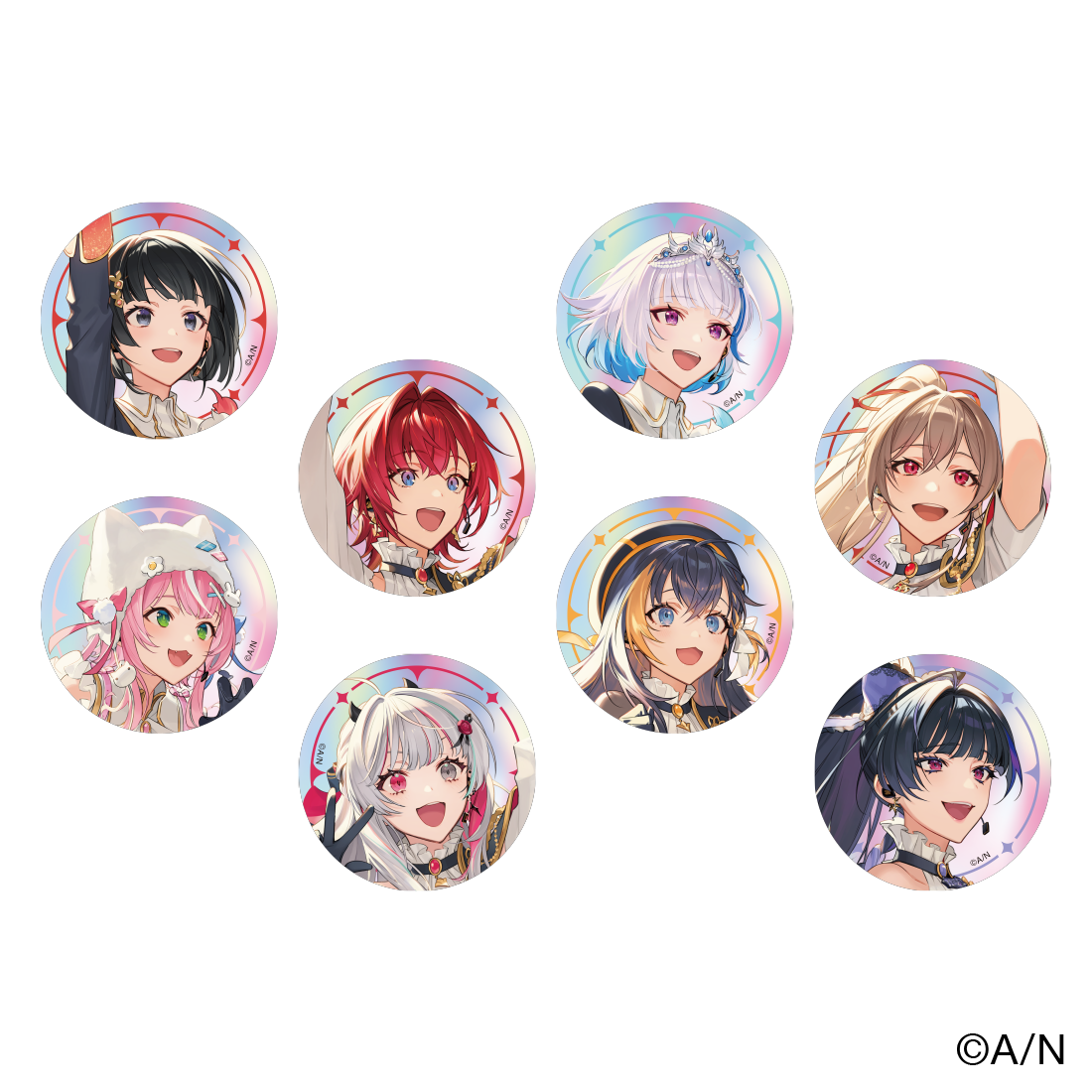 【8th Anniversary LIVE 「CONCERTO」】ランダム缶バッジ Day1【にじフェス2026】