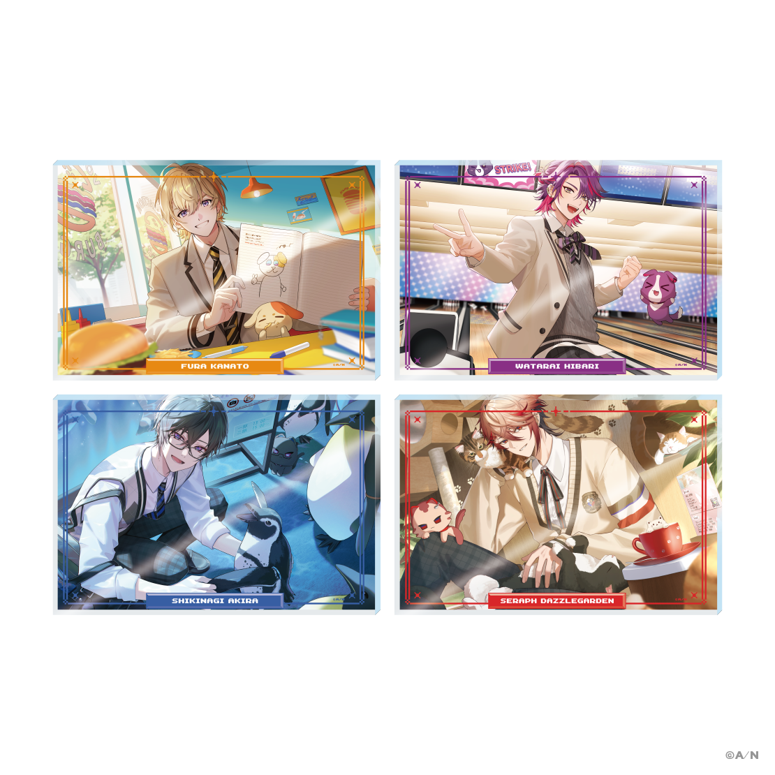 【学園ゔぉるたくしょん】アクリルブロック