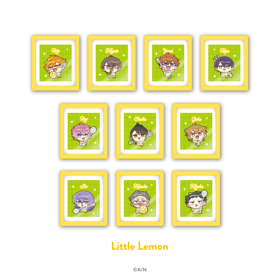 【にじさんじ 8th with cake！】ランダムフレームマグネット Little Lemon