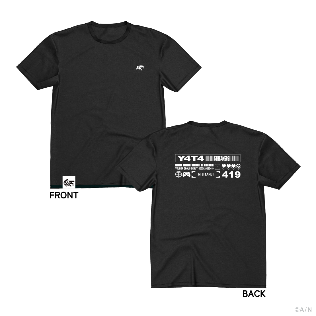 【Y4T4 Half Anniversary】Tシャツ