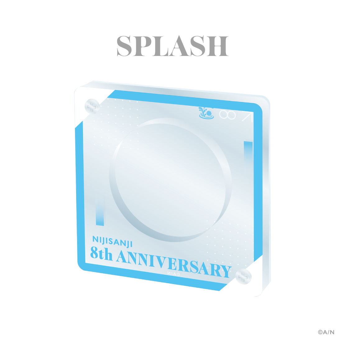 【にじさんじ 8th Anniversary】アクリル缶バッジフレーム