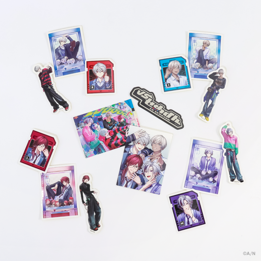 【VSせめよん】ステッカーセット