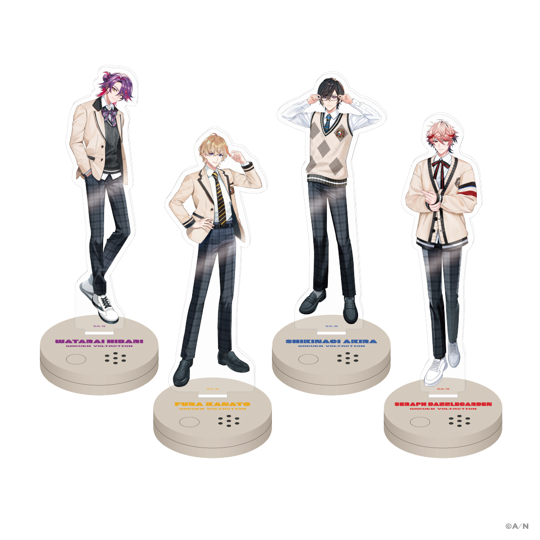 【学園ゔぉるたくしょん】ボイスアクリルスタンド