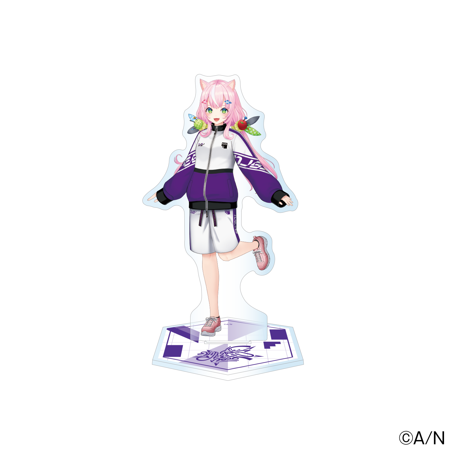 【にじフェス2026】クラスジャージアクリルスタンド バイオレット