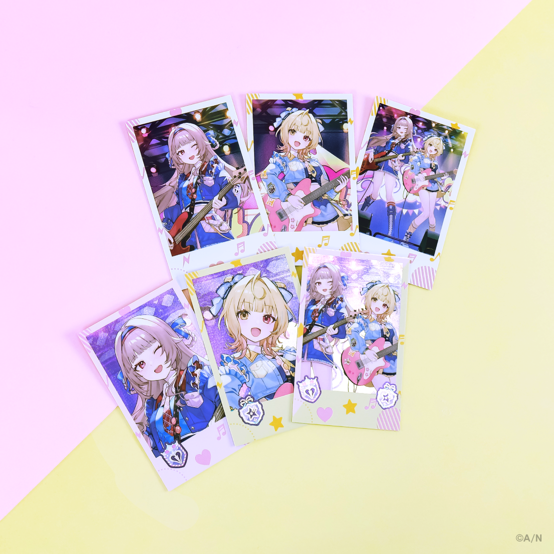 【We're E♡Star!!】ランダムチェキ風カード