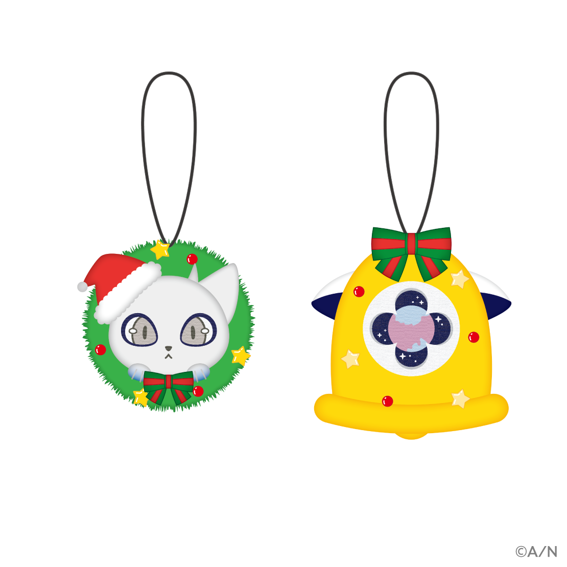 【りとるくりすますぱーてぃー！】オーナメント風マスコット【にじりとる】