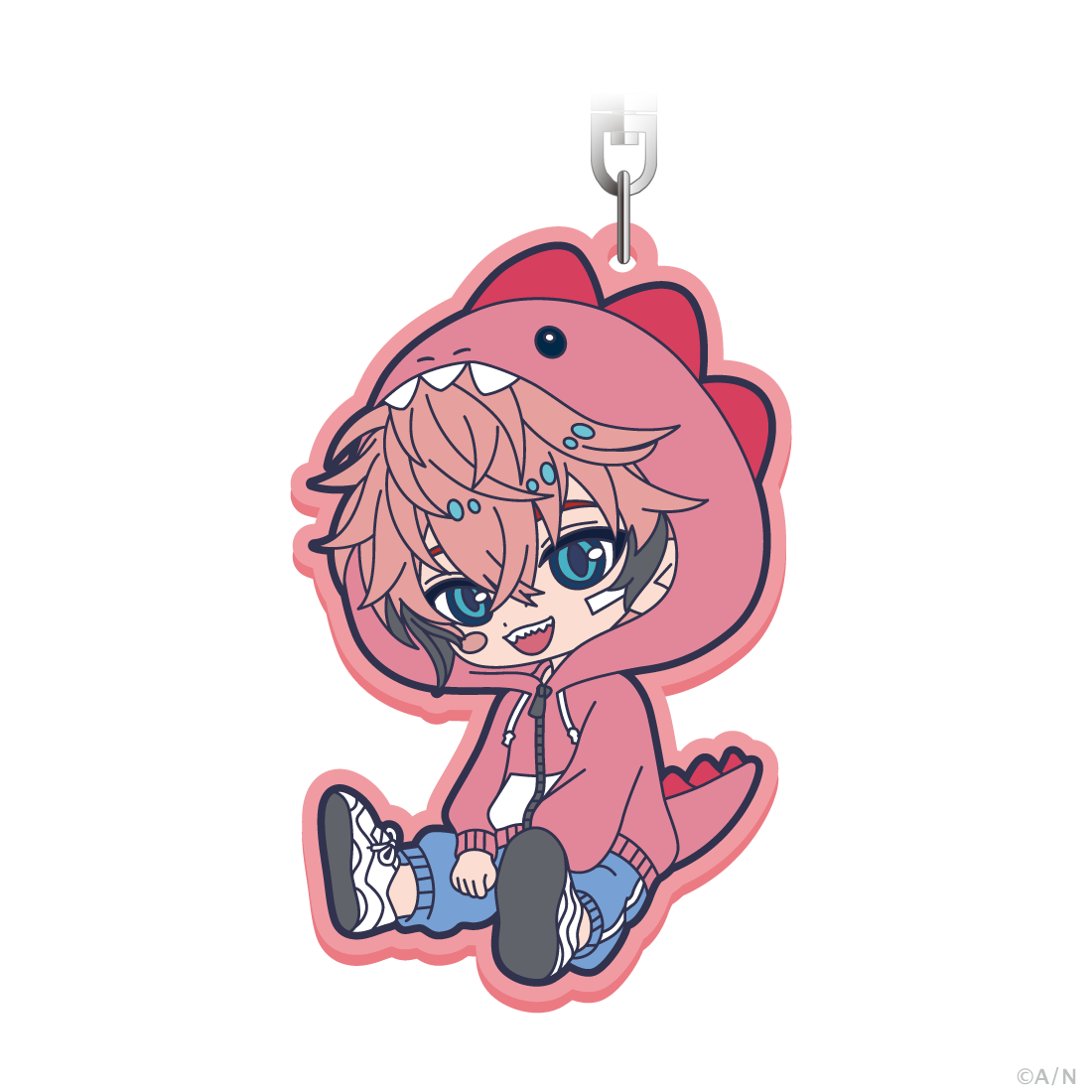 【ぎゃうるふ】ラバーキーホルダー