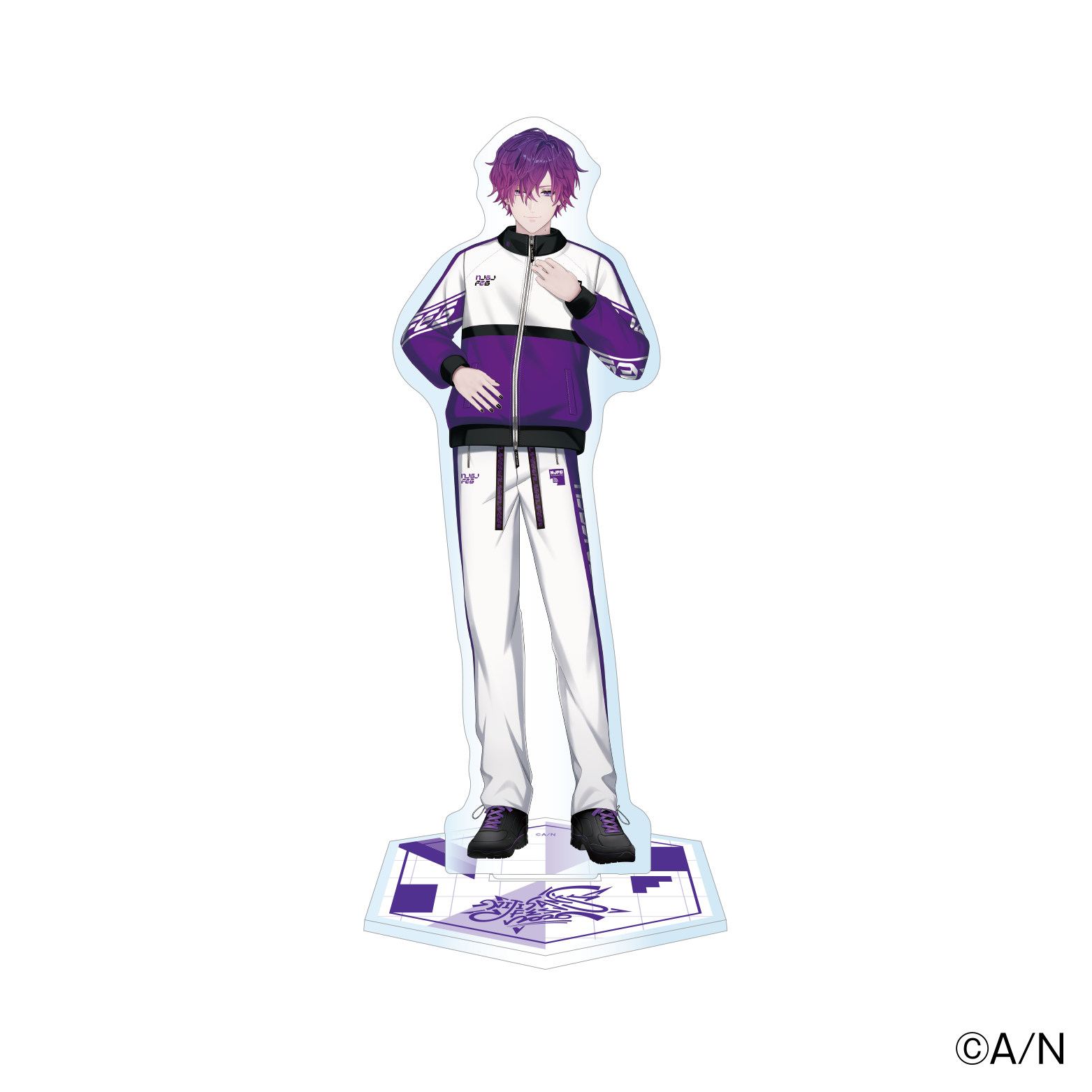 【にじフェス2026】クラスジャージアクリルスタンド バイオレット