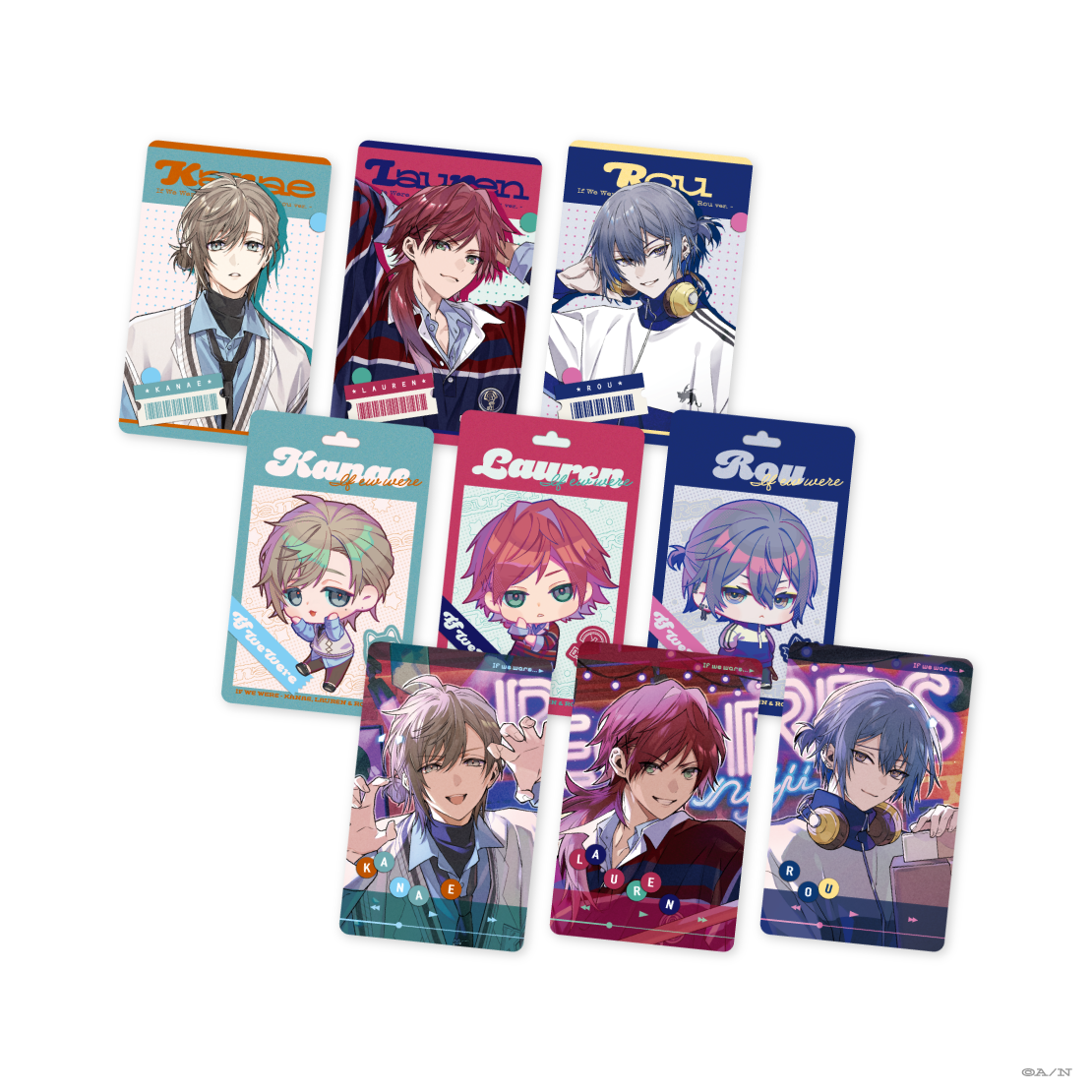 【If We Were ~Kanae, Lauren & Rou ver.~】ランダムフォト風カード