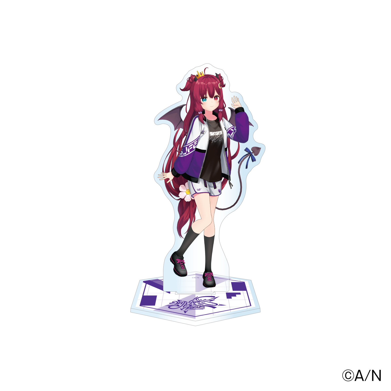 【にじフェス2026】クラスジャージアクリルスタンド バイオレット