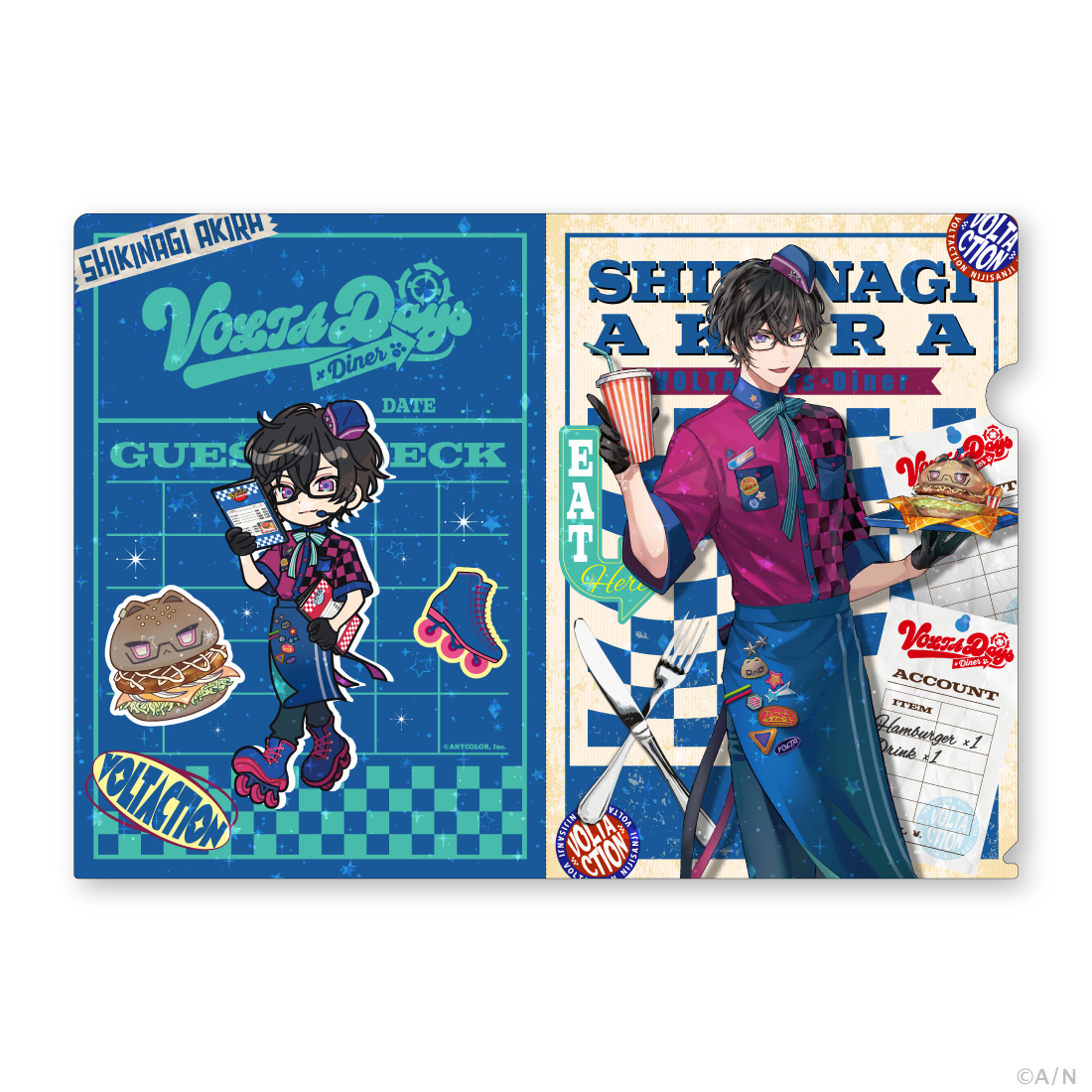 【VOLTA Days × Diner】ホロクリアファイル