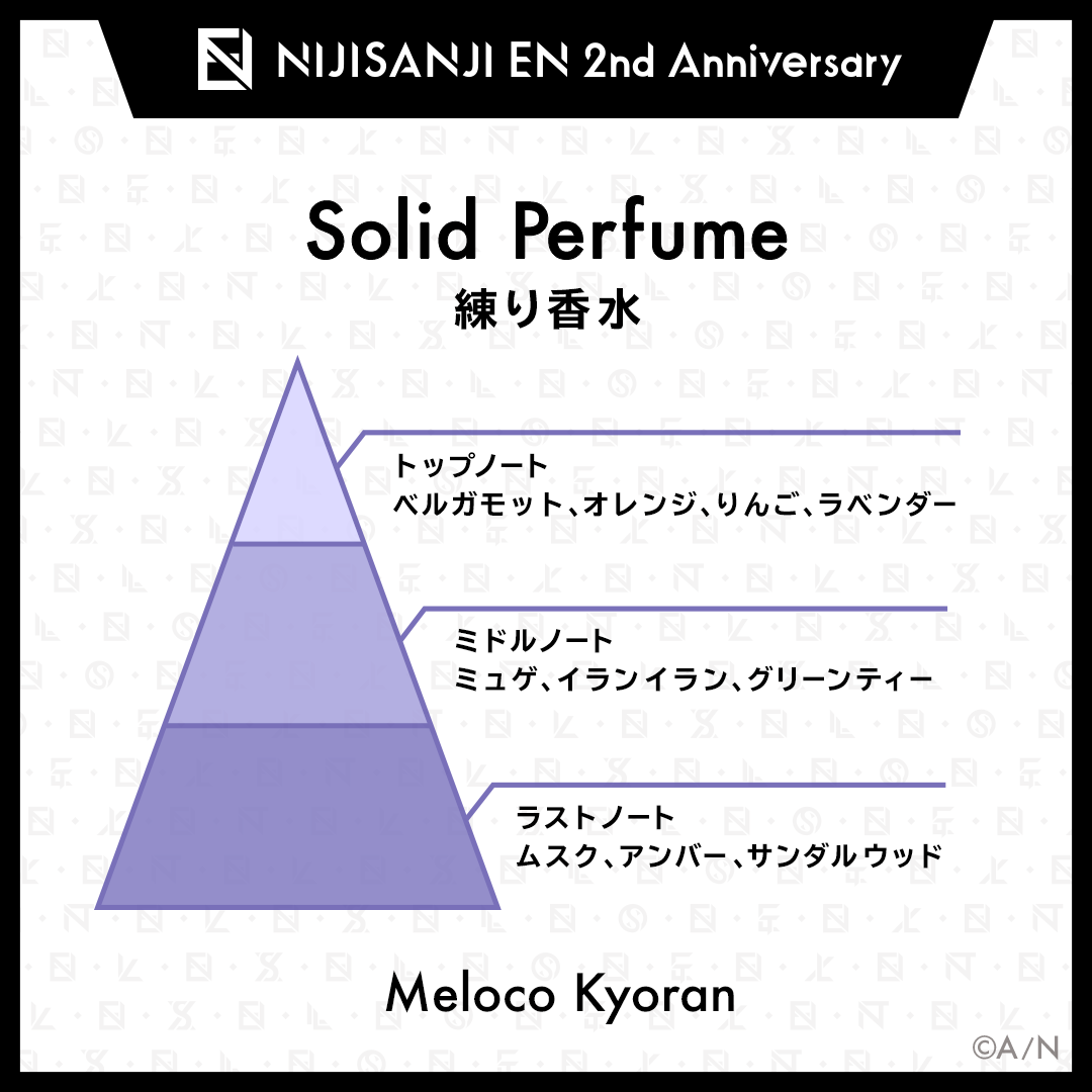 【NIJISANJI EN 2nd Anniversary】練り香水（XSOLEIL）