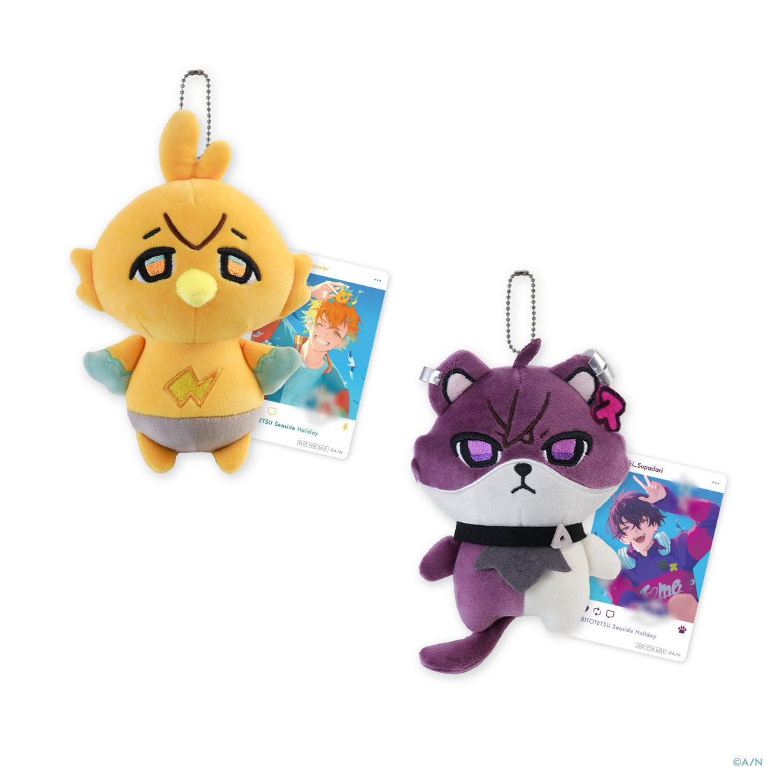 【RITOTETSU Seaside Holiday】ぬいぐるみマスコット