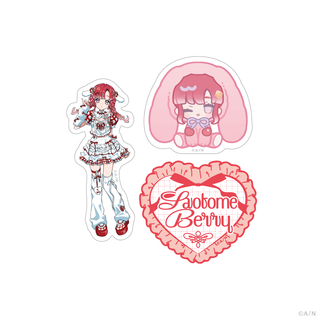 【Cherry Cherish】ステッカーセット