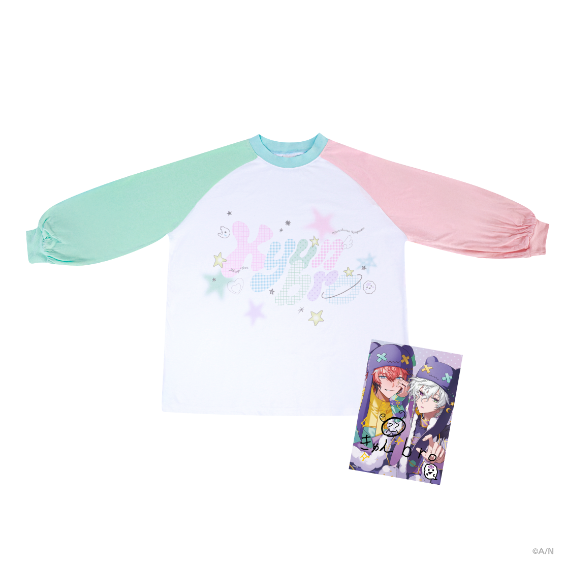 【きゅんbro】ロングスリーブTシャツ(ブロマイド付き)