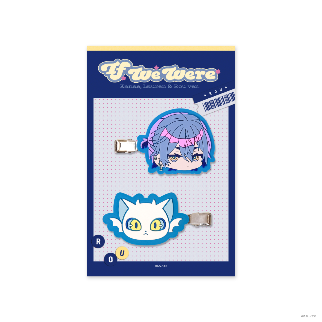 【If We Were ~Kanae, Lauren & Rou ver.~】ヘアクリップセット